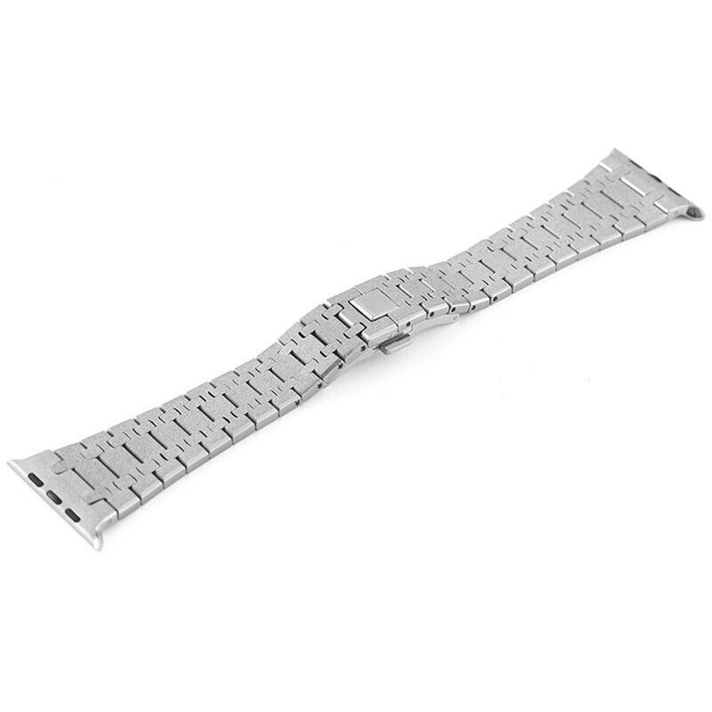 Premium rostfritt stål AP Mod Kit -band för Apple Watch Series 8 7 6 5 4 Ultra Bling Emery Band