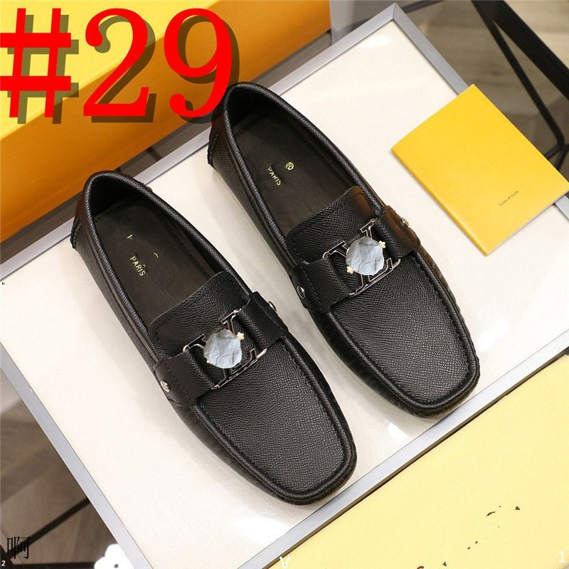 MAN LEDEREN SCHOEN MODE ZOMER HEREN LOAFERS LUXE ONTWERPER Kwasten Slip Op Bruin Zwart Formele HEREN Jurk Kantoor Bruiloft CASUAL SCHOENEN