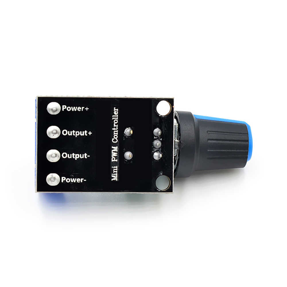 Nouveau régulateur de tension 5V 12V 10A, contrôleur de vitesse de moteur PWM DC, régulateur de vitesse en continu, variateur LED, contrôleur de puissance