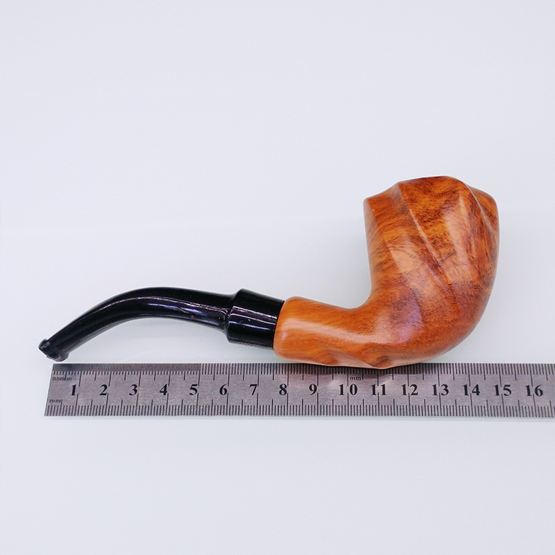 Pipe da fumo Pipa in resina bachelite, lunga 15,4 cm, pipa larga