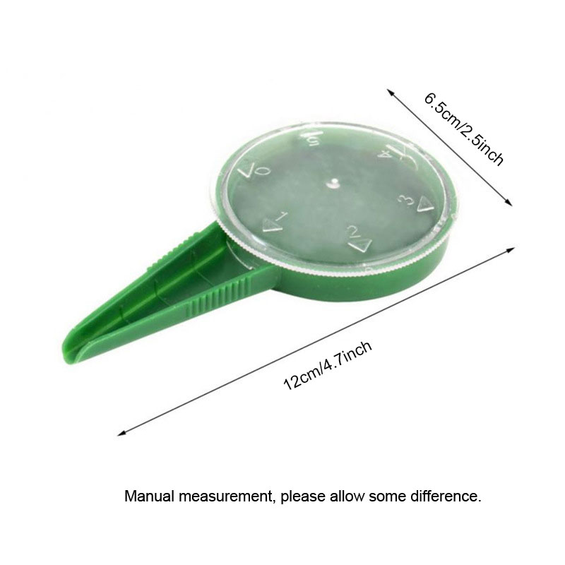 Mini semente de semente portátil Hand Garden Plant Seed Dispenser Planter Starter Spreaders Spreaders Ajustável W0015