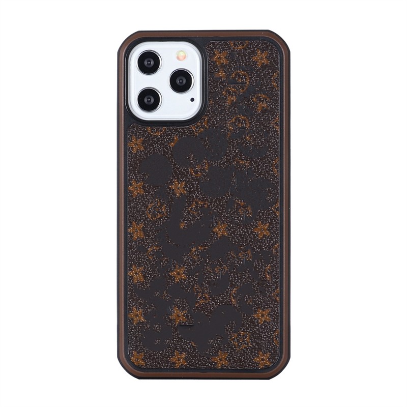 Lyxdesigners för Apple 13Promax Mobiltelefonfodral Kvinna Apple 12 Telefonfodral iPhone11 Anti-Fall Big Name Small Floral Case8