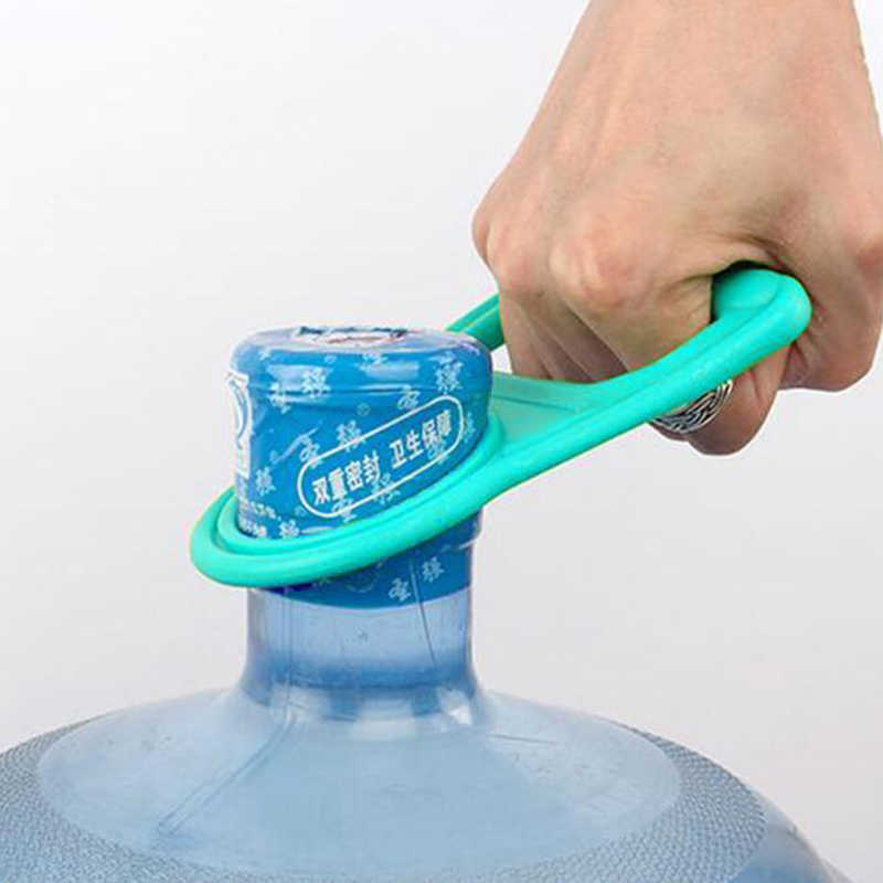 1 st plastflaskvattenhandtag Energibesparande tjockare dubbelanvändningshink som lyftare hink bärare flaskhantering