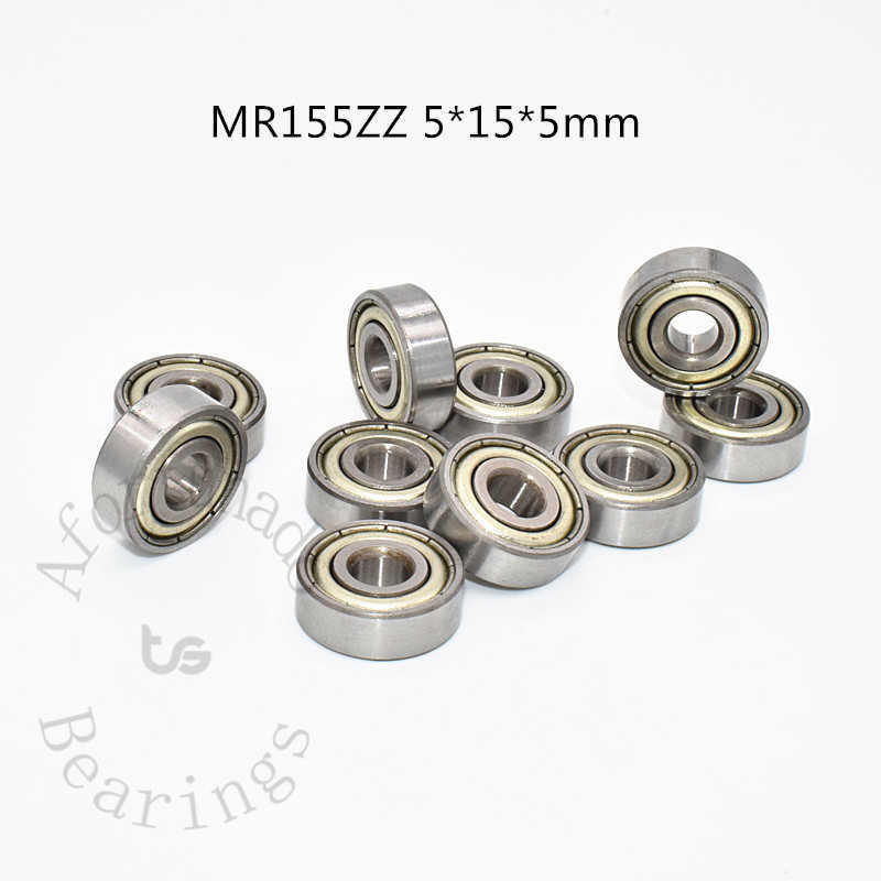 Nouveau roulement Miniature 10 pièces MR52ZZ MR63ZZ MR74ZZ MR85ZZ MR106 MR117 MR128 MR155ZZ métal scellé livraison gratuite pièces en acier chromé