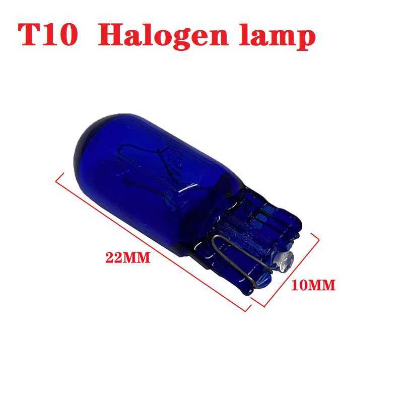 Nuovo 10X W5W T10 8500K Blu Bianco Indicatore di direzione Luce freno auto Lampadina alogena Lampada targa Cupola Luce DRL Lampadina Stile 12V