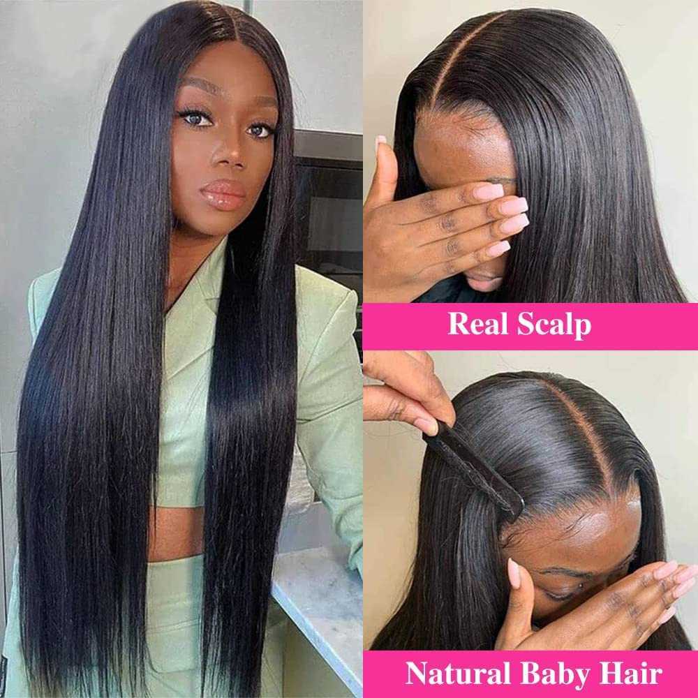 Hair Wigs Straight v Part Human No Leave Out Remy for Women u Glueless Bones Full Machine Made Wig 230510
