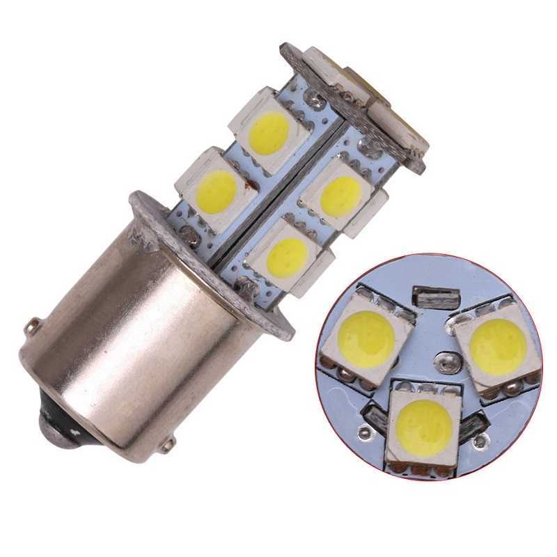 Ny 1156 BA15S 1157 BAY15D P21W BA15D 13LED LIDAREPLATE BIL LED Turn Parkeringssignalslampor Bromslampor Auto bakre omvänd glödlampa