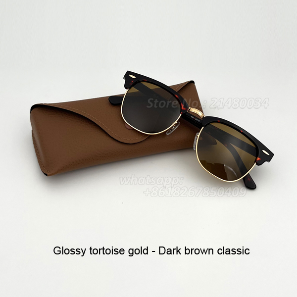 Mens fashion club sunglasses master womens design flash classic sunglass vintage 51mm sun glasses uv400 protection glass lenses men women with free leather case