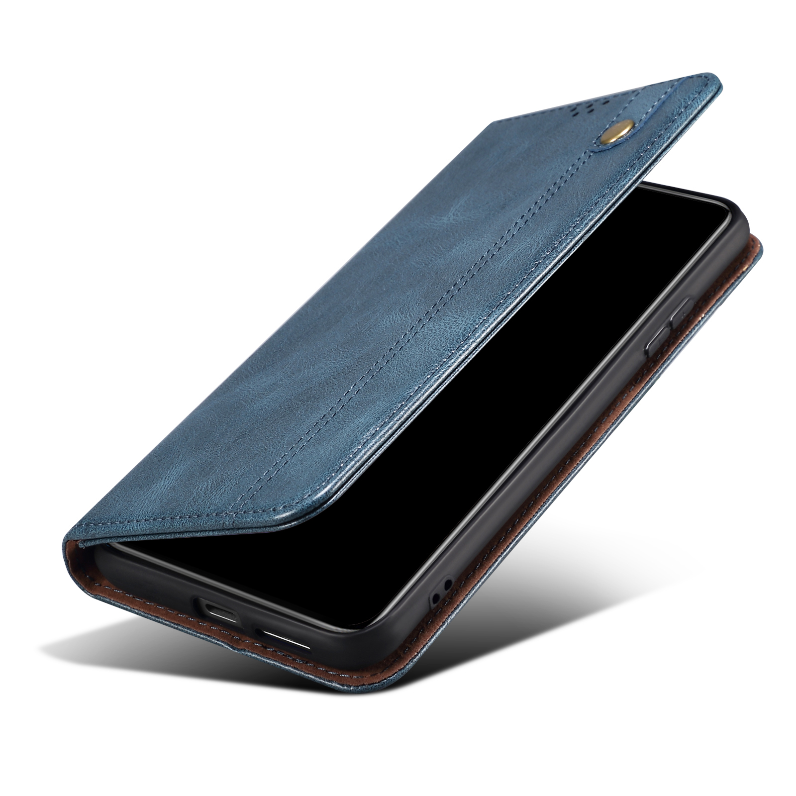 Xiaomi Redmi Note 12 11 K60 K50 K40S Pro 4G 5G 지갑 가죽 커버 케이스 케이스 Fundas Capa를위한 미친 말 전화 케이스.