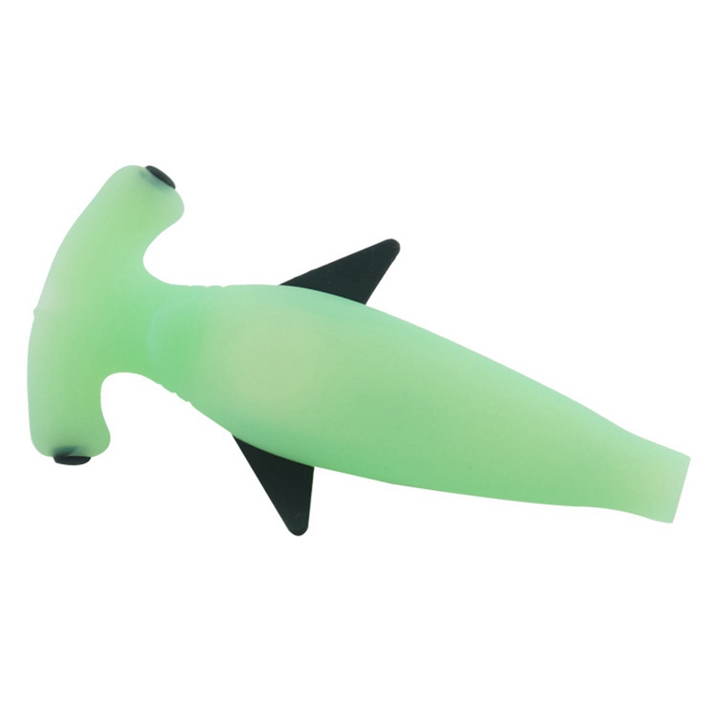 Colorful Portable Silicone Pipes Shark Style Removable Glass Metal Filter Bowl Dry Herb Tobacco Cigarette Holder Hookah Waterpipe Bong Smoking