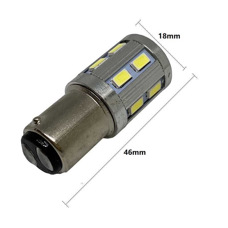 NIEUW 1156 BA15S P21W 1157 P21/5W BAY15D LED -AUTOUR -staartbolremremlampen Reverse lamp overdag LAND Signaallicht 12smd 12v 24V 24V 24V