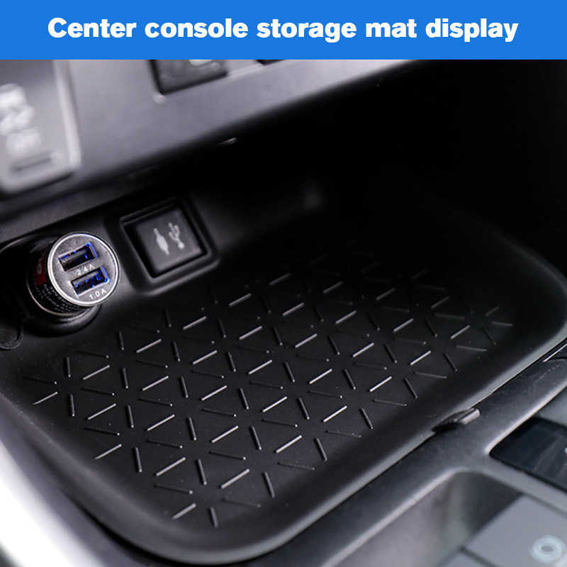 Nowy Central Console Organizer PAD CAR Główny kompilot Pudełko Pamięć MAT MAT Silikonowa Tray Storage do Rongfang RAV4 Dostęp wewnętrzny