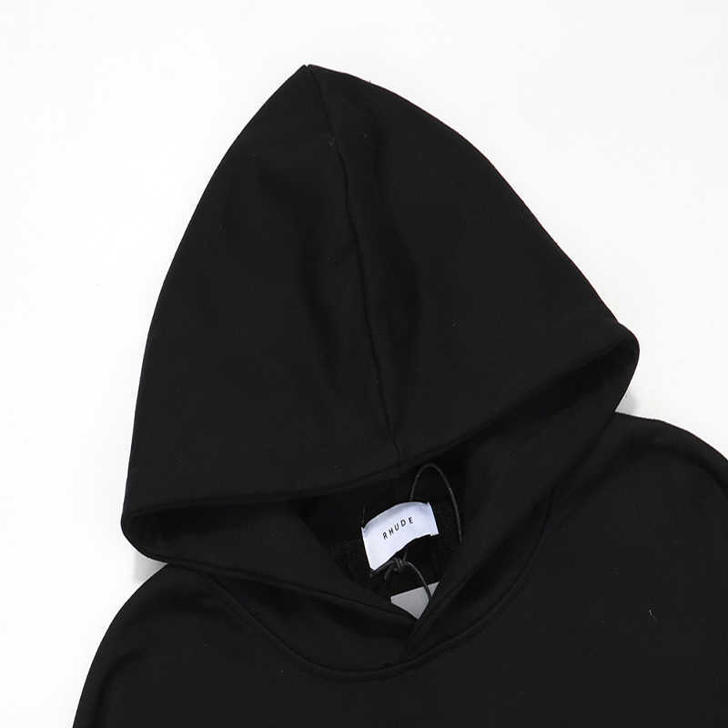 Men's Hoodies Sweatshirts RHUDE High Quality Playing Card Printing Casual Men Women RHUDE Hoodie Sweatshirts Pullover High Quality