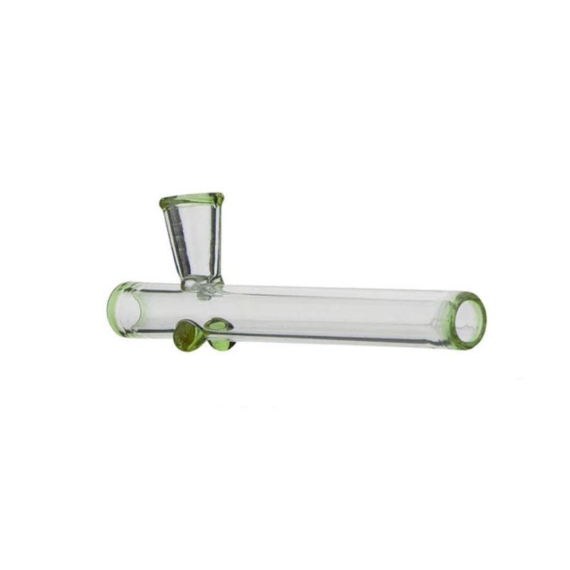 Latest Colorful Stand Style Pyrex Thick Glass Pipes Portable Filter Tube Dry Herb Tobacco Spoon Bowl Handpipes Hand Smoking Handmade Cigarette Holder DHL