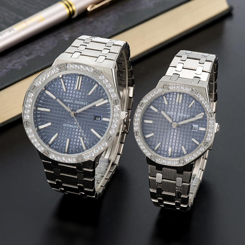 2023New watch men's automatic watch women's quartz watch all stainless steel sapphire waterproof luminescent watch U1 couple' montre de luxe