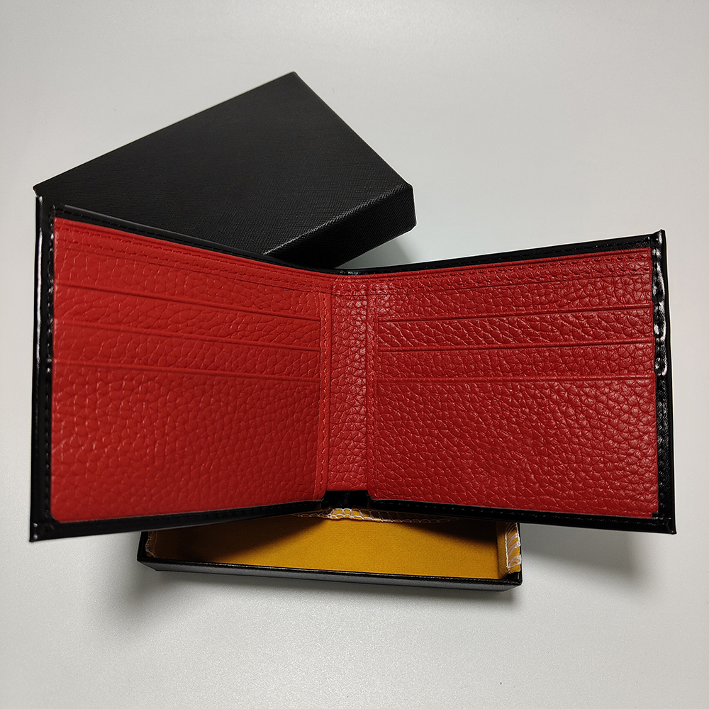 man brand wallet luxury business card holder thin cardholder fashion handbag red blue leather fold pocket card holder passport bag5491682