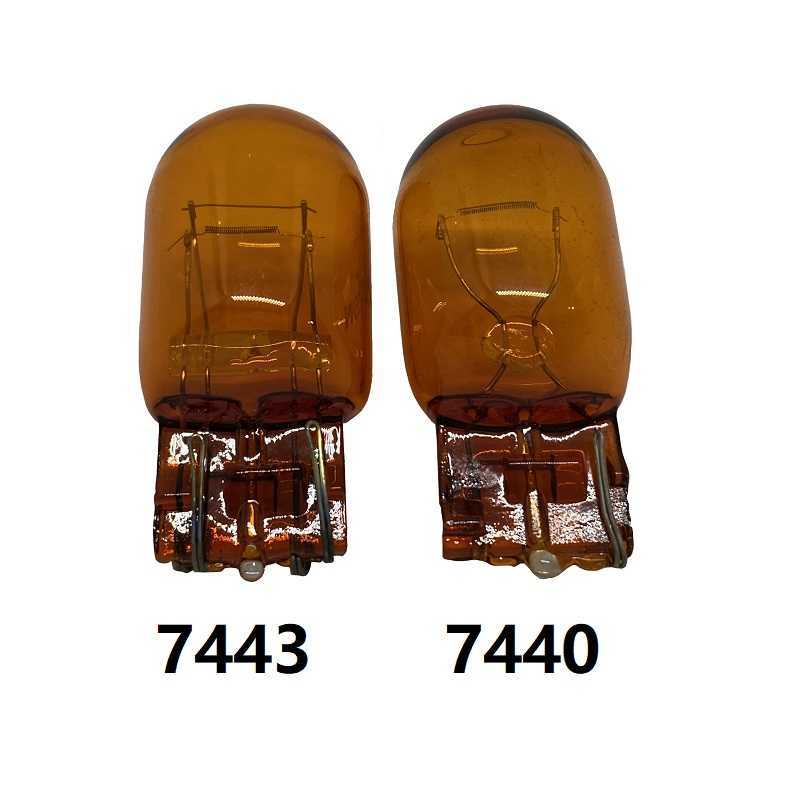 Yeni Süper Beyaz T20 7443 7440 12V 16W ​​Xenon 501 Sidelight Araba Ampul Halojen Lamba Uyarı Işık Otomatik Cam Mavi Amber