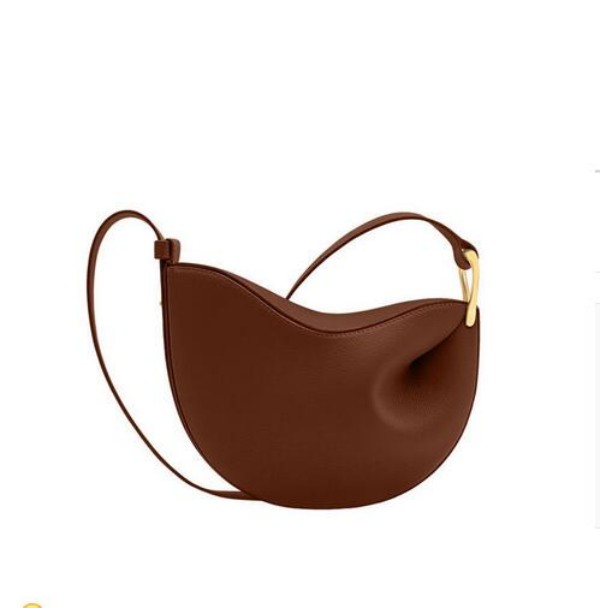 Bolso de tonca bolsos para el hombro para mujer bolsos de diseñador de grano completo de cuero negro marrón marrón blanco bolso cruzado de caramelo de caramelo