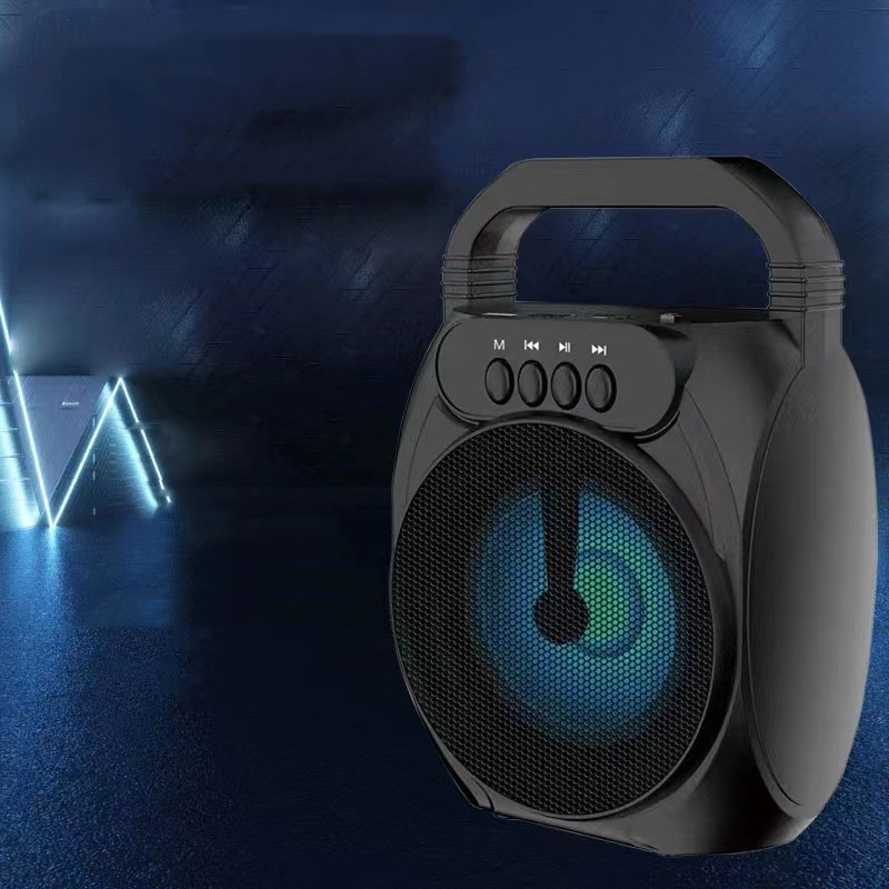 ful lighting Bluetooth speaker USB flash drive Bluetooth connection portable outdoor audio system