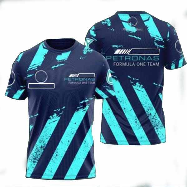 F1 race-T-shirt zomerteam jersey met korte mouwen dezelfde stijlaanpassing