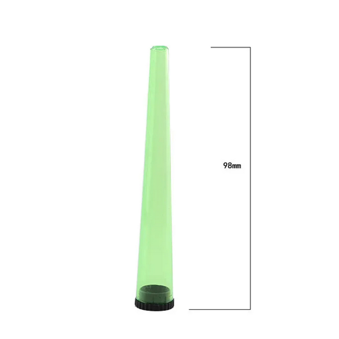 Imballaggio tubi pre roll Tubi fumatori in plastica 110mm preroll doob coni porta giunti con coperchio Contenitore sigarette Contenitore pillole all'ingrosso