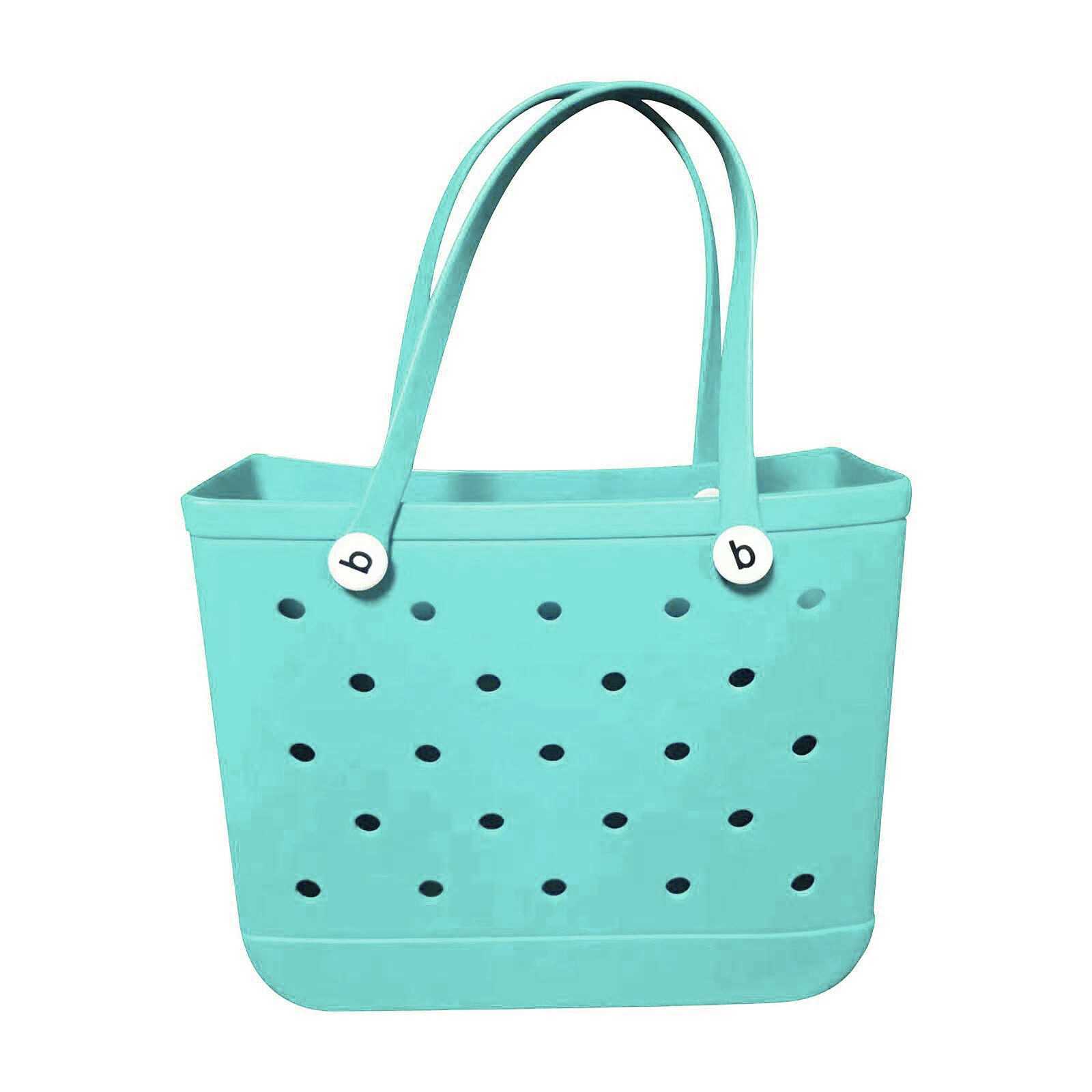 Borse portaoggetti Eva Beach Basket Borsa tote extra large Borsa da spiaggia Borsa donna Borsa shopper in silicone Borse da viaggio Borse giocattolo antisabbia da spiaggia P230510