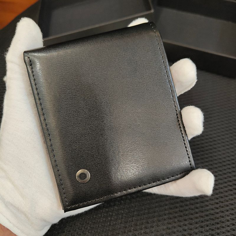 Uchwyt na portfel Nowy garnitur biznesowy Złóż pieniądze Luksusowe projektantka Karta kredytowa mini portfele Kluczowe pióra