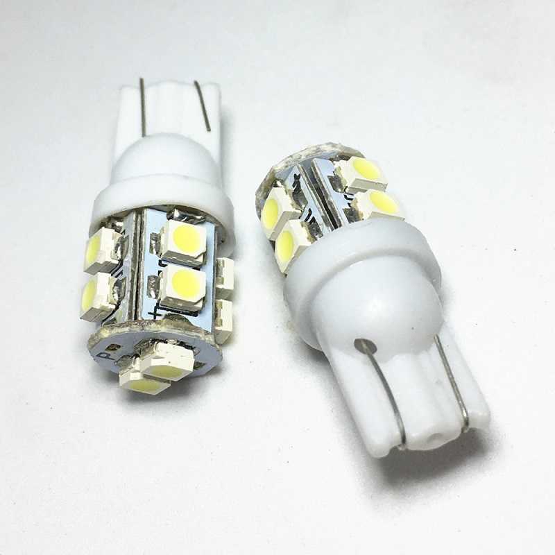 Nouveau Voiture Led Lumière T10 W5W 168 194 1210 10 SMD LED 3528 SMD Couleur pour Voiture Auto Led Blanc bleu Côté Wedge Lampe Ampoule DC 12 V