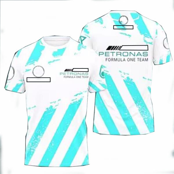 Nouveau T-shirt de course d'été POLO de l'équipe de Formule 1 F1 avec la même personnalisation