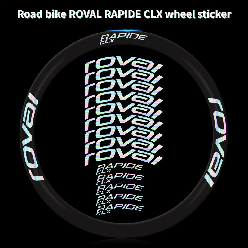 Gruppi bici Strada RAPIDE CLX Set di ruote Adesivi Decalcomanie cerchioni Ciclismo Protezione impermeabile Adesivo Accessori biciclette Decorativo 230511