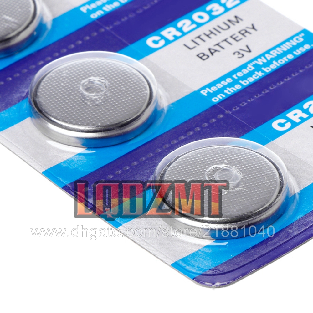 LithUim Cell Button 3V CR2032 BR2032 DL2032 ECR2032 KCR2032 KL2032 Lithium Li-ionbatterijen voor elektronisch horloge LED-licht speelgoed Remote Cr BR BR DL ECR KCR KCR KL 2032 Batterij