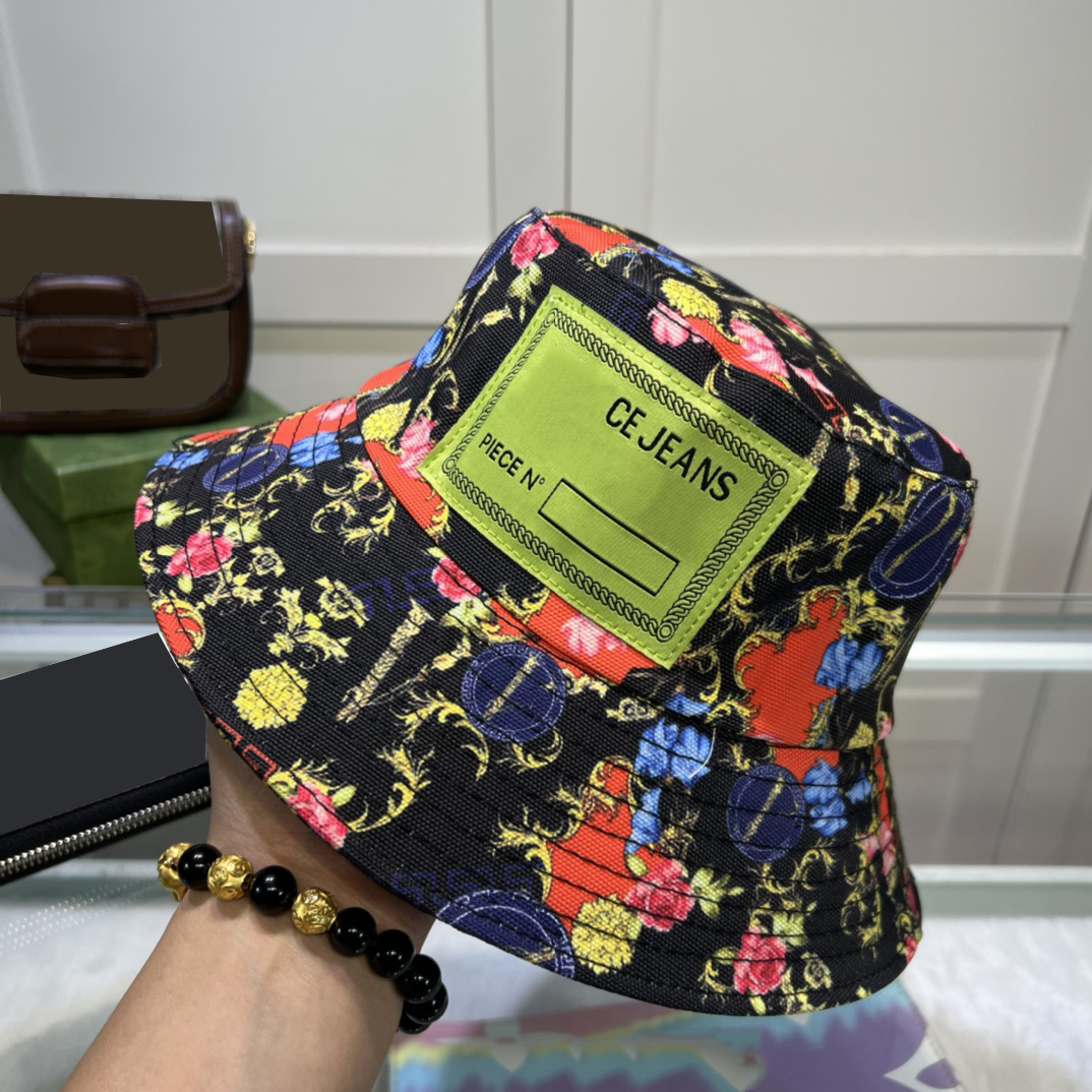 Cap Bucket Hat Designer hattar Luxury Hat Tryckta brev broderade mode hatt damer män sol hatt par hatt hundras med sommarhatt