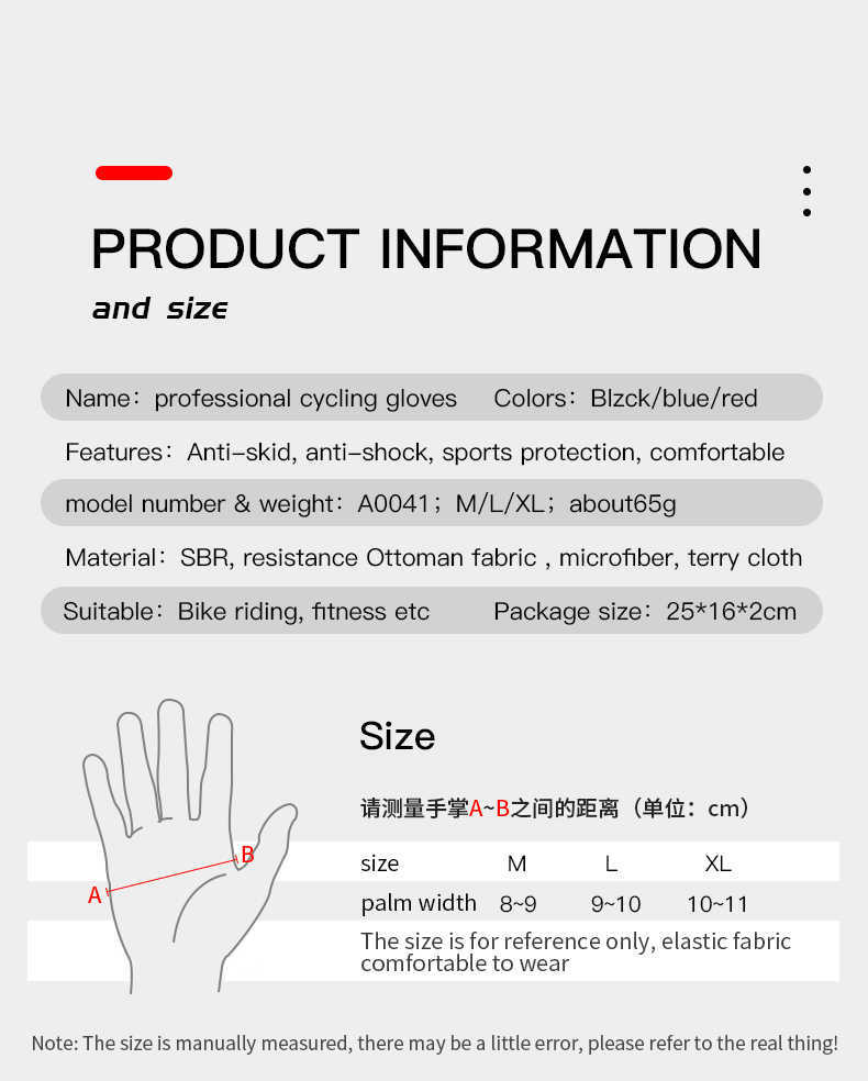 Sports Gloves cycling gloves full finger bike gloves anti slip gel motorcycle pad mtb road mitten glove for sale P230512