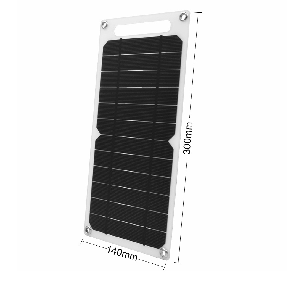 6 Вт/5 В USB Solar Panel Bank Bank Outdoor Camping Pellownefice Handy Charger