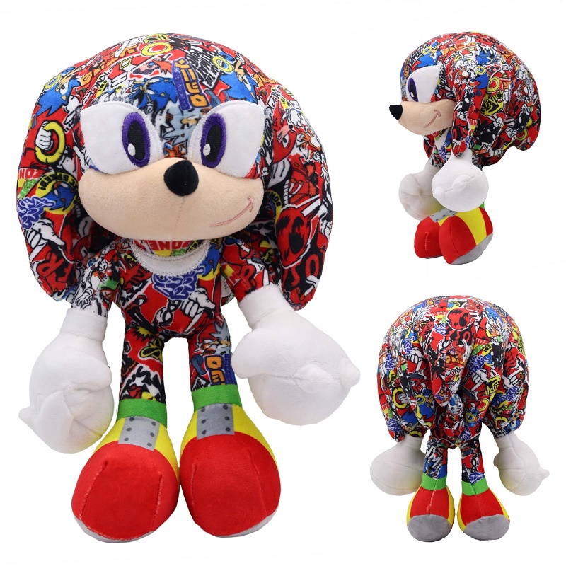 Производители Оптовые 4 стиля 30 -сантиметрового ежа Sonic Plush Toys Cartoon Film and Television Games Периферийные куклы для детских подарков