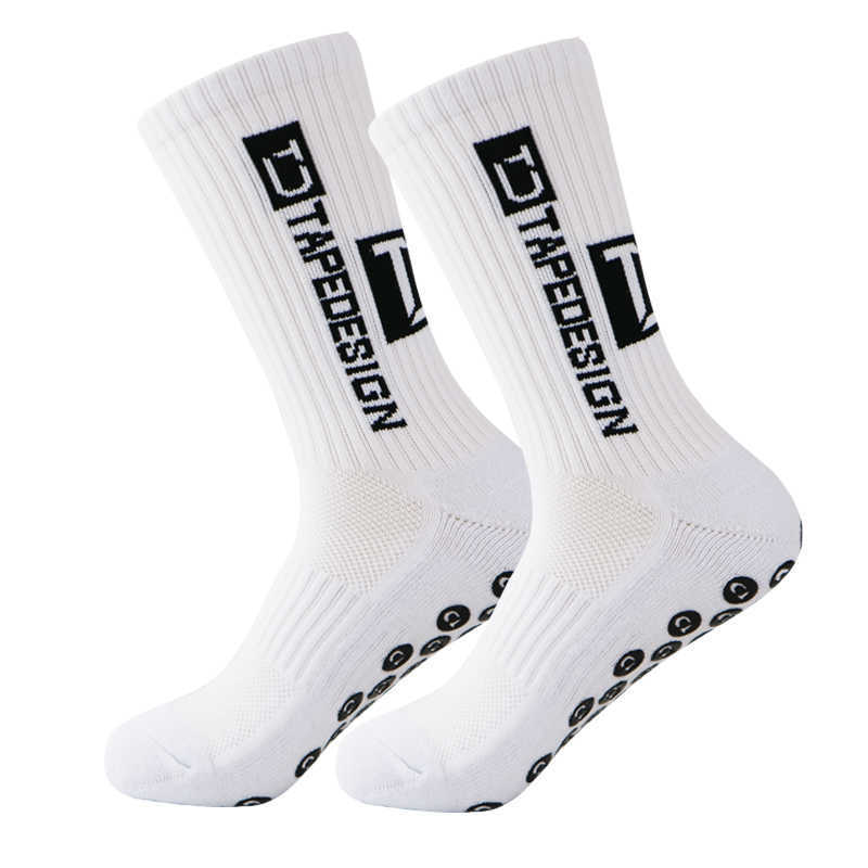 Sports Sports Anti-Slip Football Socks Homens homens não deslizam o tênis de tênis de basquete de futebol meias de bicicleta de bicicleta de garra 38-45 Cool P230511