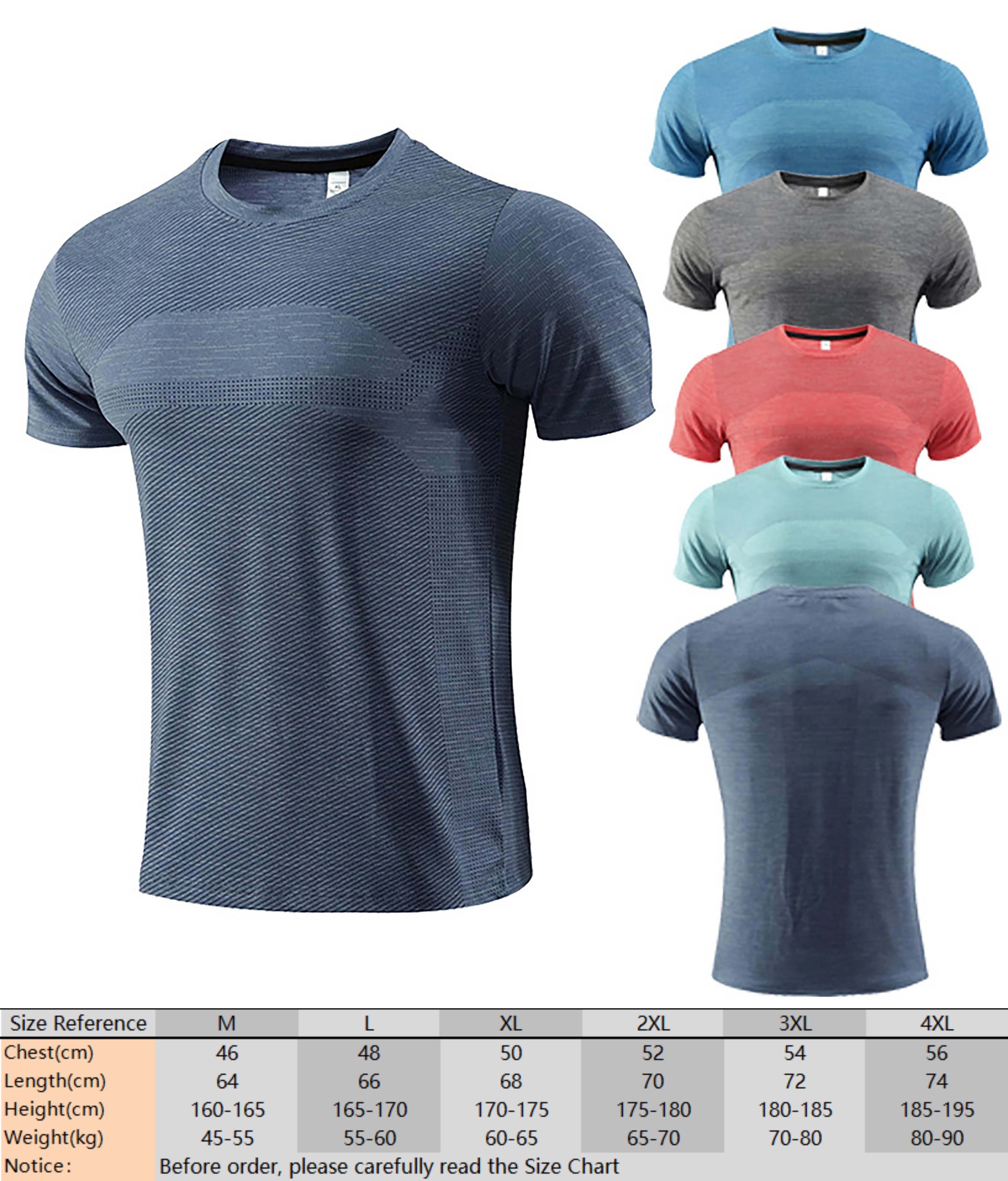 LL Camicie da Allenamento Uomo Manica Corta Quick Dry Athletic Gym Active T Shirt Traspirazione dell'umidità