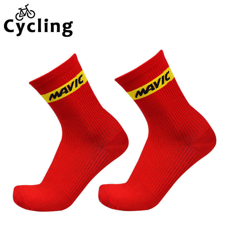 Sports Socks calcetines ciclismo New series professional sports cycling socks breathable road bicycle socks for men and women P230511