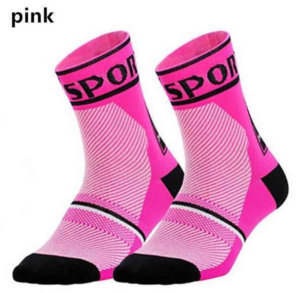 Sportsocken DH Sports Neue Radsocken Top-Qualität Professionelle Markensportsocken Atmungsaktive Fahrradsocke Outdoor Racing P230511