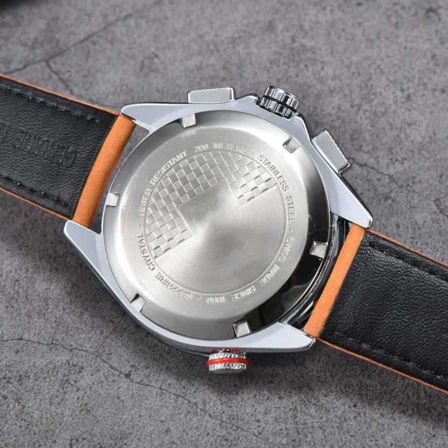 top watch diameter classic sport tape belt wristwatch quartz movement sapphire racing clothing designer create a luxury men