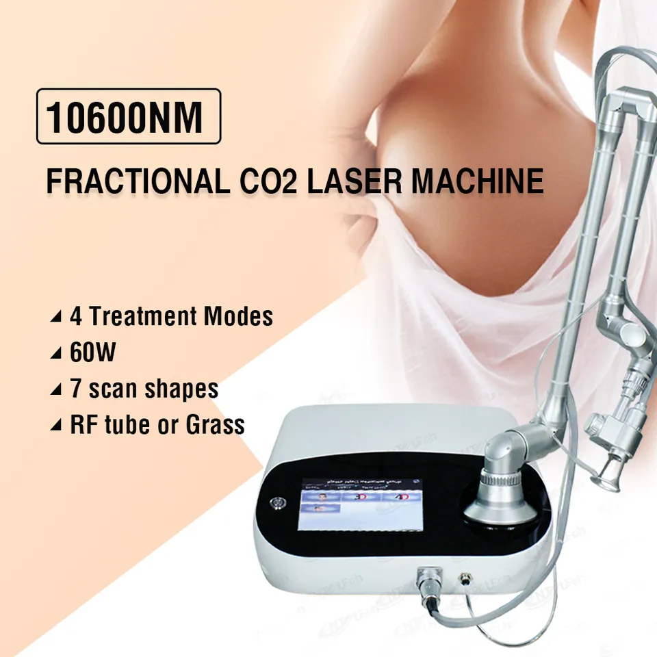 articles de beauté fractionnaire fractionnaire co2 laser machine élimination des cicatrices pour la maison co2 laser peau resurfaçage machine pigment remover équipement