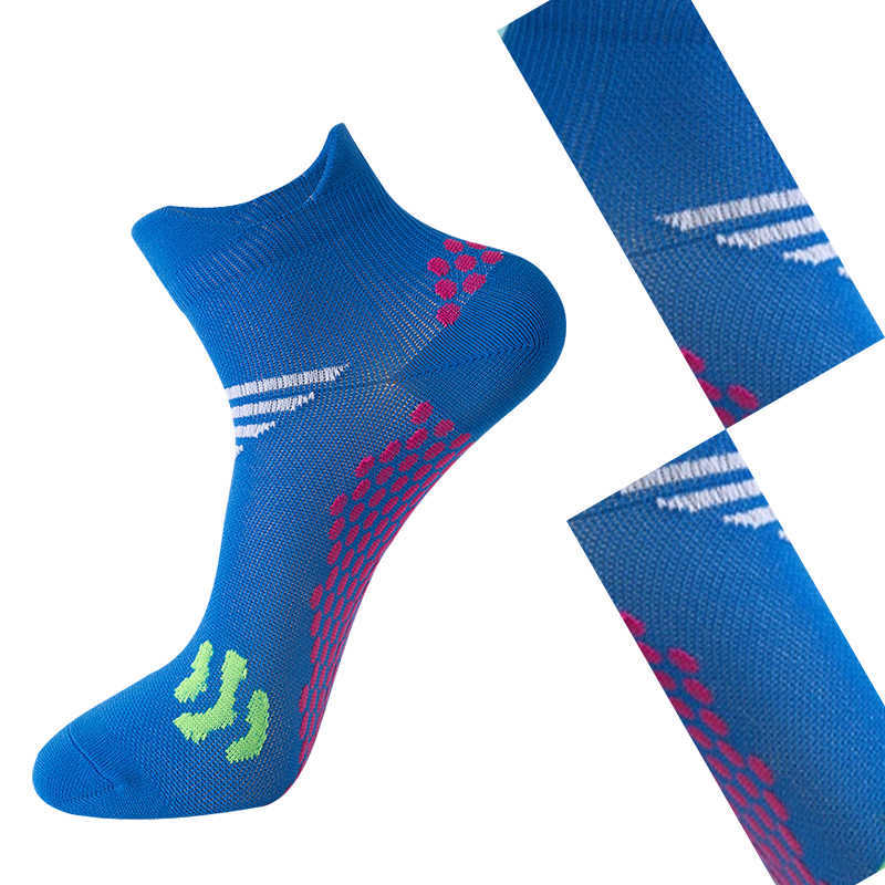 Sports Socks Short Outdoor Sports Men Kvinnor Anti-SKID Soccer Socks New Game Training Breattable Sweat Absorbering Football Socks P230511