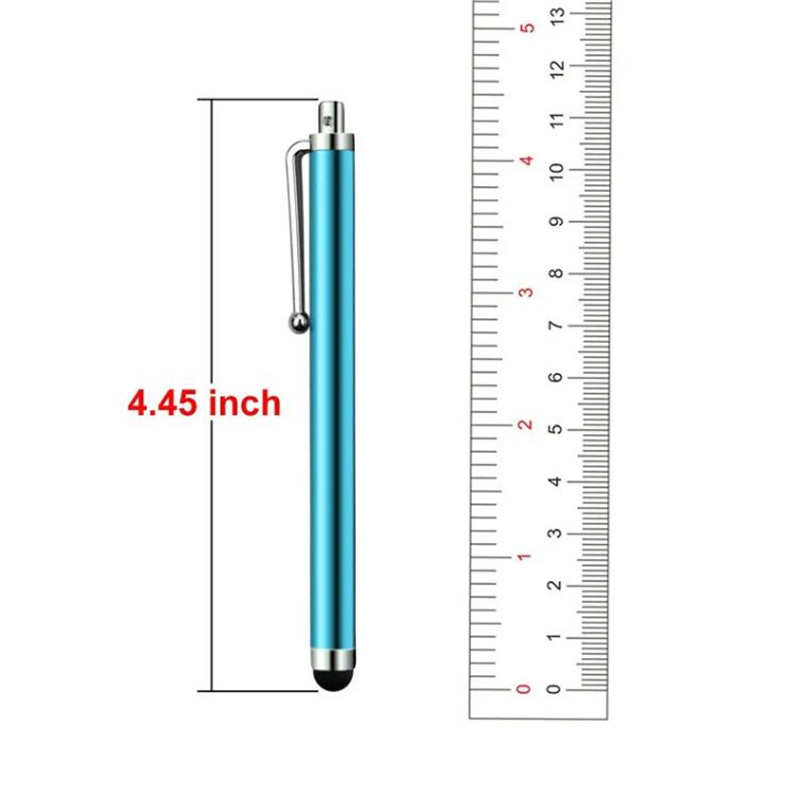 9.0 Dokunmatik Ekran Kalemi Metal Kapasitif Ekran Kalem Kalemleri Samsung için Dokunmatik Kalem İPhone Cep Telefonu Tablet PC 10 Renkler FedEx DHL ÜCRETSİZ