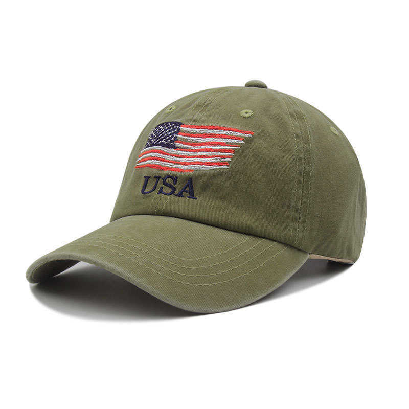 Snapbacks Men USA Flag Baseball Cap Summer Military Dad Hat Unisex American Independence Day Outdoor Sport Caps Casual Adjustable Hats P230512