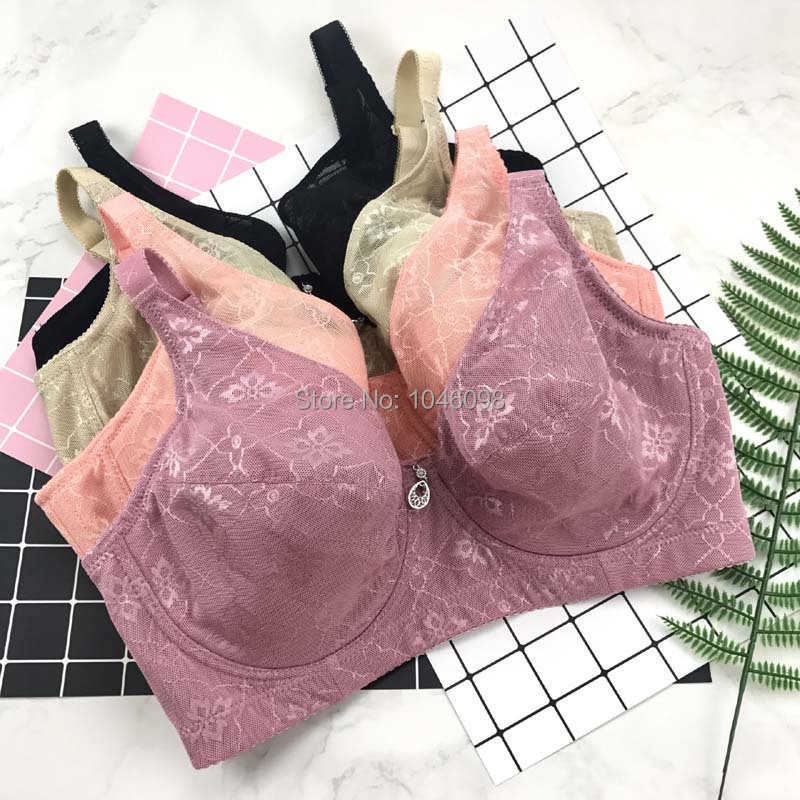 Bras Ultralarge full DD E F G cup women bra bust size 80 85 95 90 100 105 110 115 sexy lace push up bras cotton mother bra bh C3204 P230512