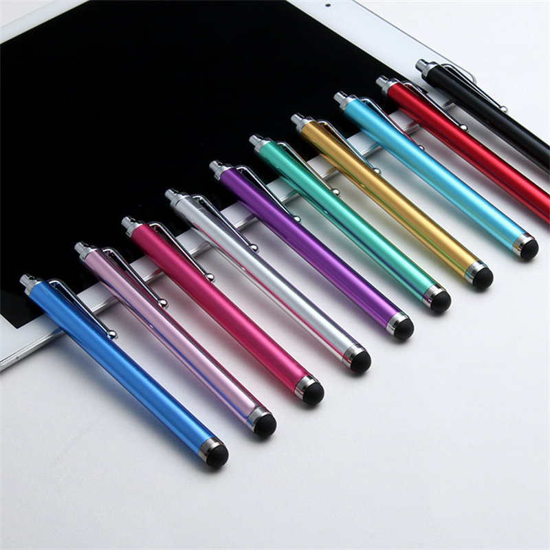 Universal 9.0 Pens Metal Capacitive Stylus Touch Screen Pen For Mobile Phone Tablet PC