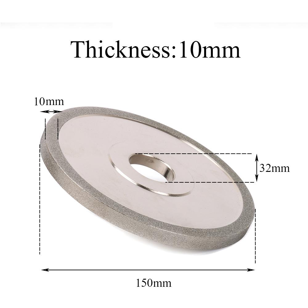 Slijpstenen 3 pouces ~ 8 pouces galvanoplastie diamant enduit meule carbure meuleuse 150600 grain