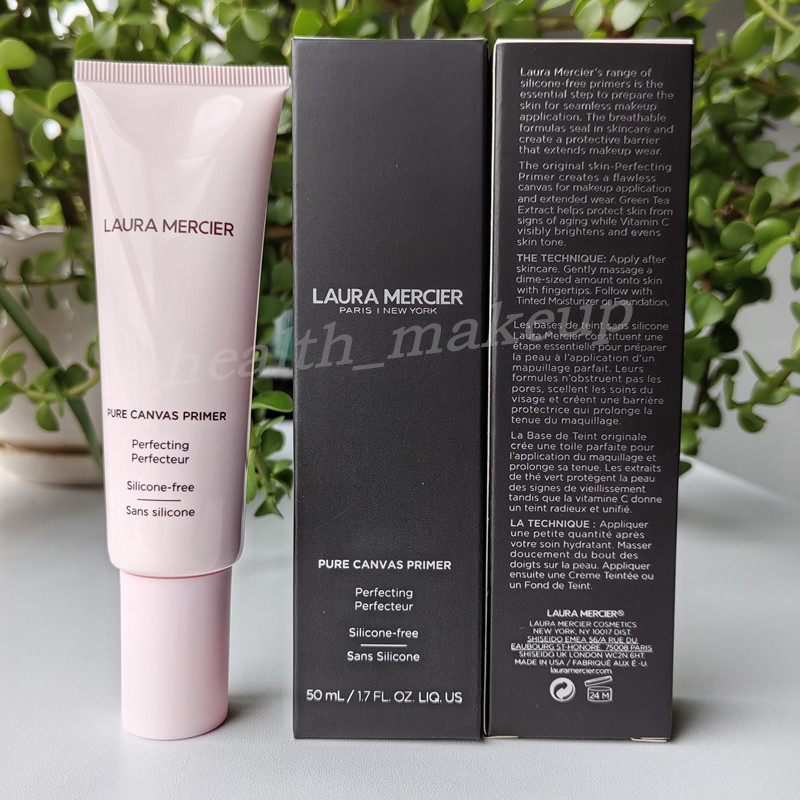 New Laura Mercier Paris i New York 퍼펙팅 퓨어 캔버스 프라이머 퍼펙팅 프라이머 코스메틱 50 lm 1.7 FL.OZ