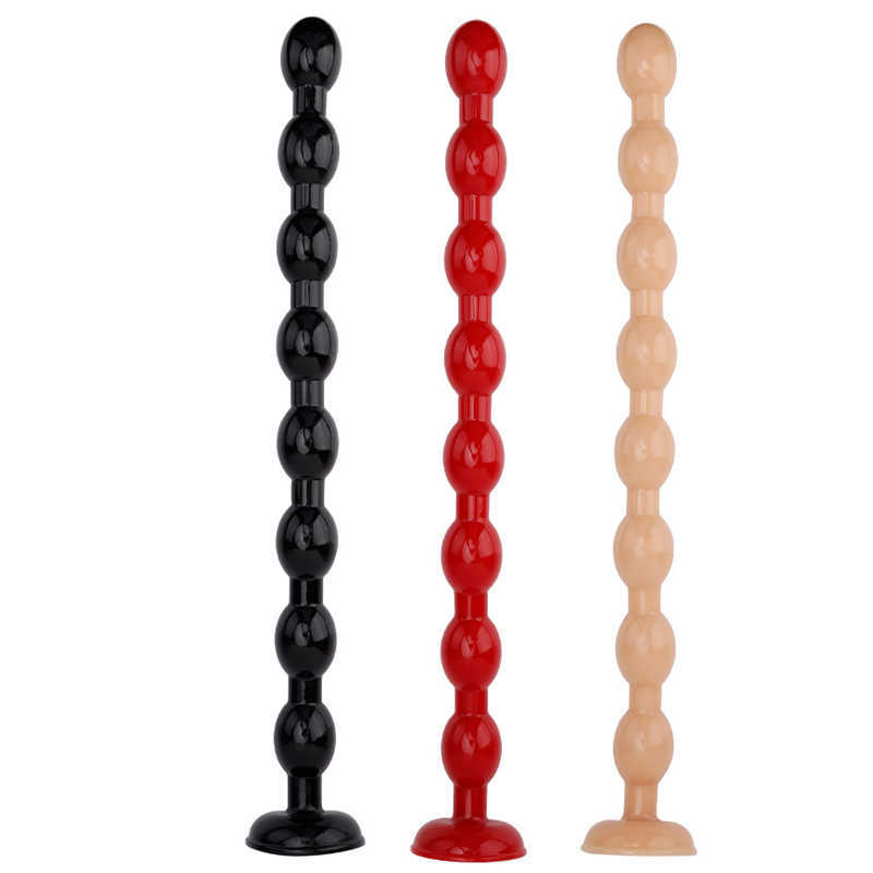 Boule anale maniaque-manique Page arrière point G 500mm Dubur Super Long jeu sexe Sumbar Bokong marché de la Prostate pour Gay Buttplug femme