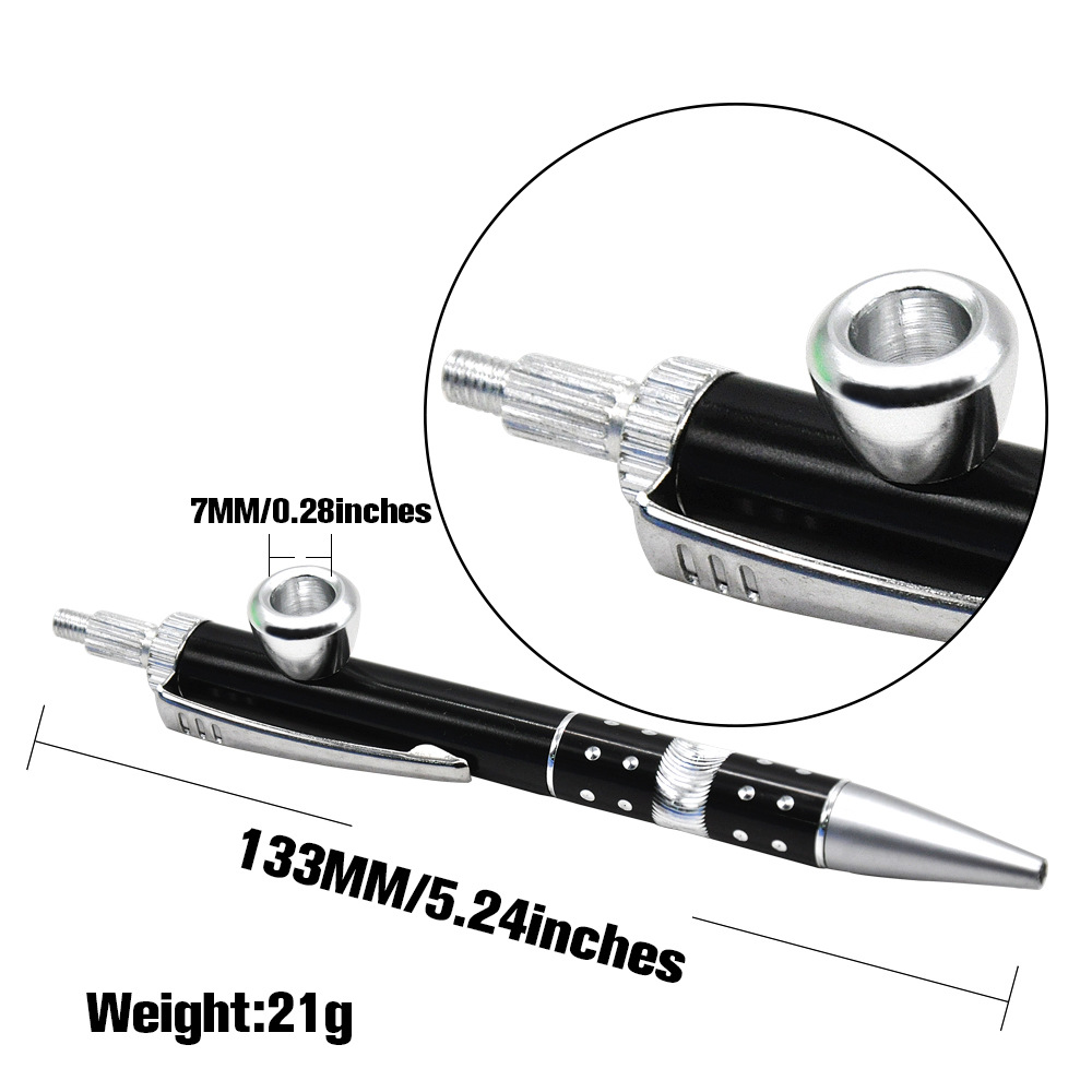 Smoking Pipes Vente directe stylo portable et pipe multifonctionnel petite tige de cigarette